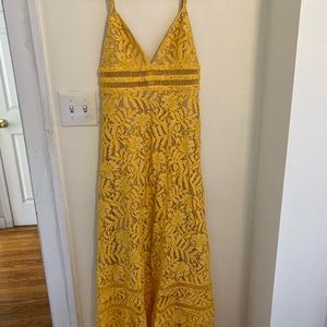 Lovers + Friends Sabina Dress in Golden